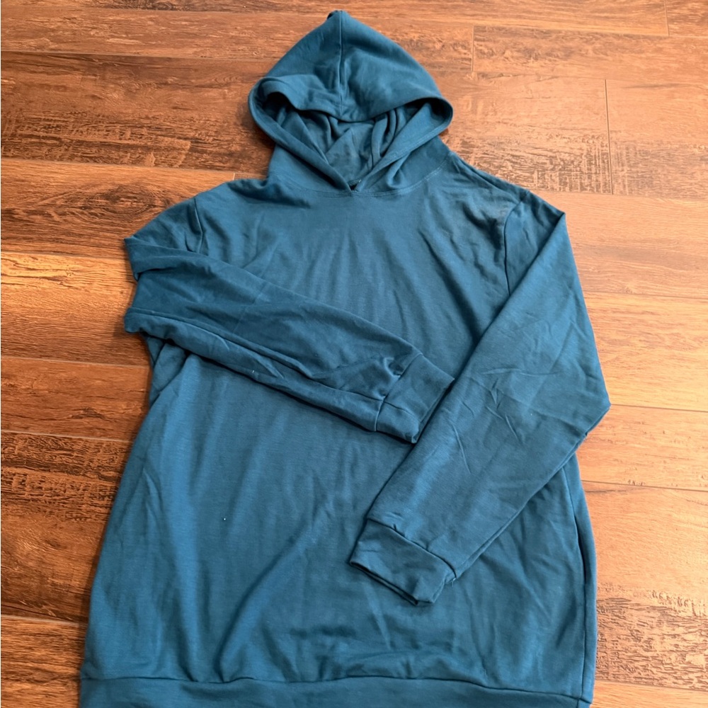 Yelete Teal Hoodie for Men